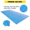 VEVOR RV Awning 16' Camper Awning Fabric, Trailer Awning Canopy Patio Camping Car Awning, Durable 15oz Vinyl Roller Tube for RV, Van, SUV