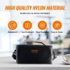 VEVOR 3-in-1 Portable Oven, 12V/24V/110V Portable Food Warmer, 80W (Max 100W) Portable Mini Personal Microwave, 2QT Electric Heated Lunch Box for Car