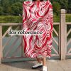 Red Portable Changing Robe Changing Cloak Cover-Ups Instant Shelter Beach Cover Cloth for Pool Beach Camping