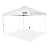 VEVOR Pop Up Canopy Tent, 10 x 10 ft, 250 D PU Silver Coated Tarp, with Portable Roller Bag and 4 Sandbags